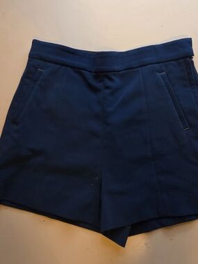 H&M Teal High-Waist Tailored Women’s Shorts